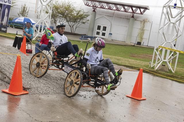 NASA image: 2019 Lunar Rover Challenge Competition