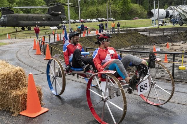 NASA image: 2019 Lunar Rover Challenge Competition