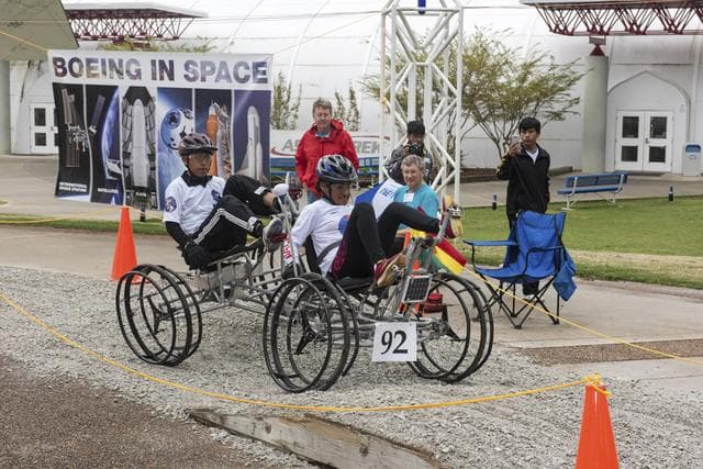 NASA image: 2019 Lunar Rover Challenge Competition