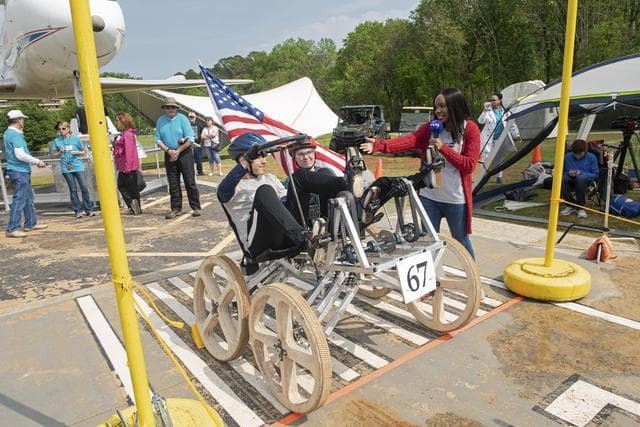 NASA image: 2019 Lunar Rover Challenge Competition