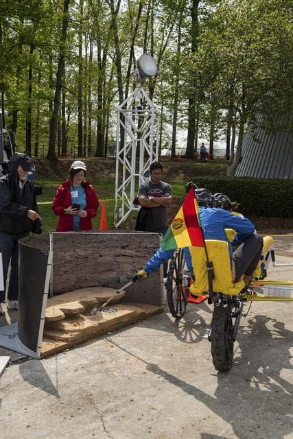 NASA image: 2019 Lunar Rover Challenge Competition
