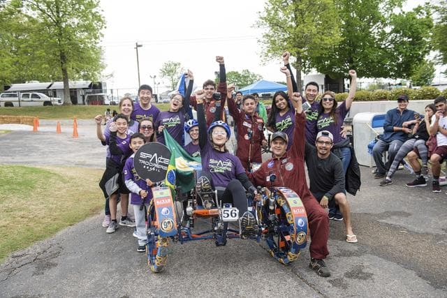 NASA image: 2019 Lunar Rover Challenge Competition