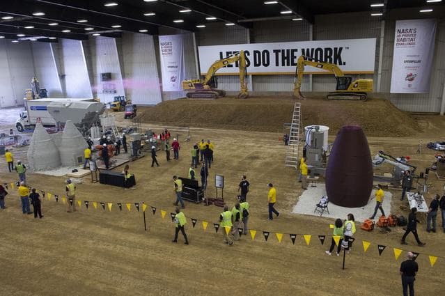 NASA image: NASA 3D-Printed Habitat Challenge