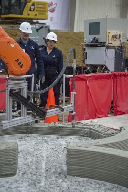 NASA image: NASA 3D-Printed Habitat Challenge