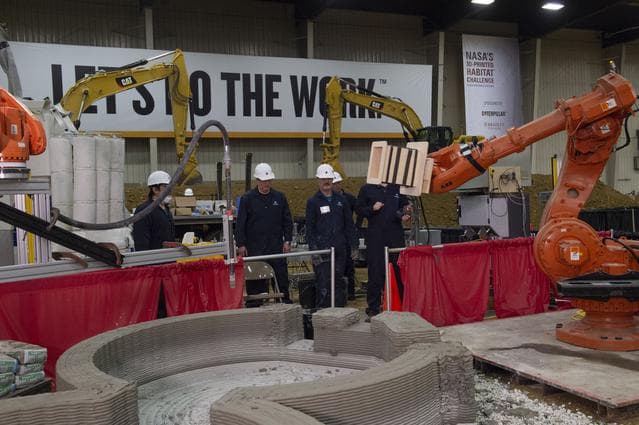 NASA image: NASA 3D-Printed Habitat Challenge