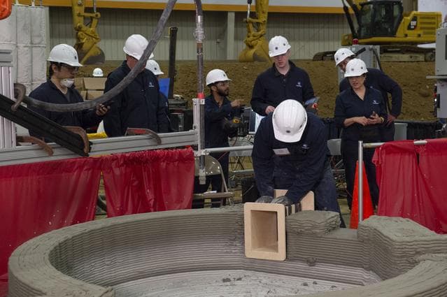 NASA image: NASA 3D-Printed Habitat Challenge