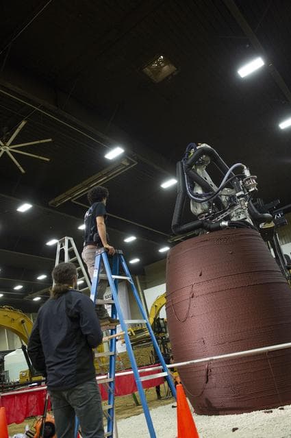 NASA image: NASA 3D-Printed Habitat Challenge
