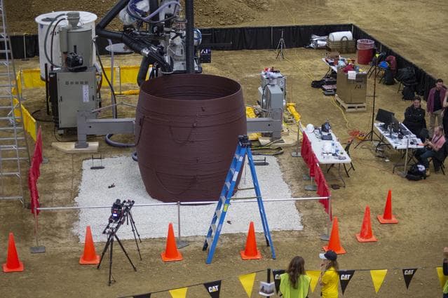 NASA image: NASA 3D-Printed Habitat Challenge
