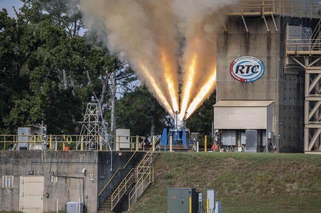 NASA image: Orion Launch Abort Hot Fire Test