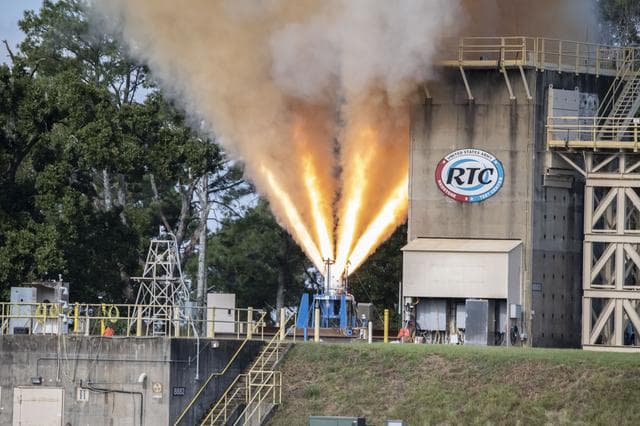 NASA image: Orion Launch Abort Hot Fire Test