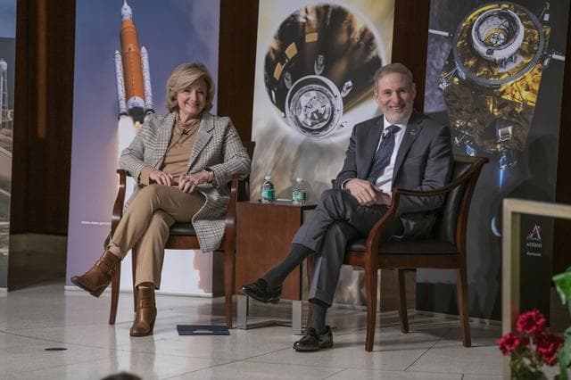 NASA image: Associate Administrator Douglas Loverro Participates in the Hang