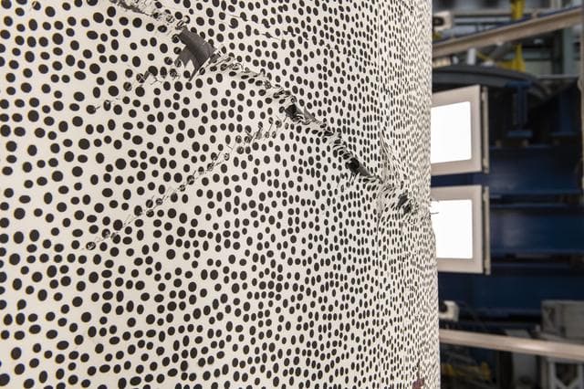 NASA image: Shell Buckling Knockdown Factor (CTA) 8.3 Post Test