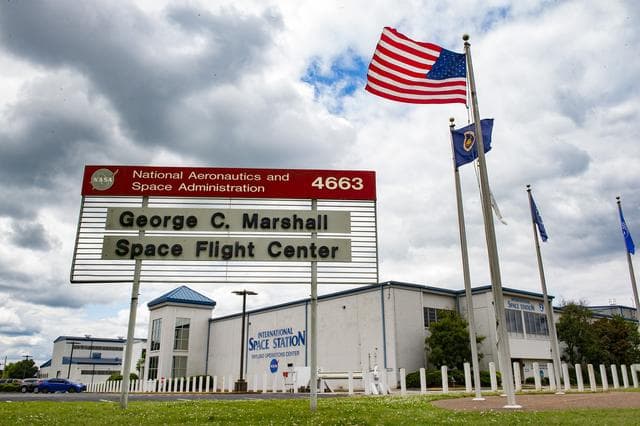 NASA image: Huntsville Operations Support Center (HOSC)