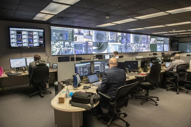 NASA image: MSFC Teams at MSFCC Moniter Launch Conditions for Crew 1 Mission