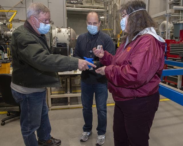 NASA image: NEA (Near Earth Asteroid) Scout Hot Box â€“ Repress Chamber V-15
