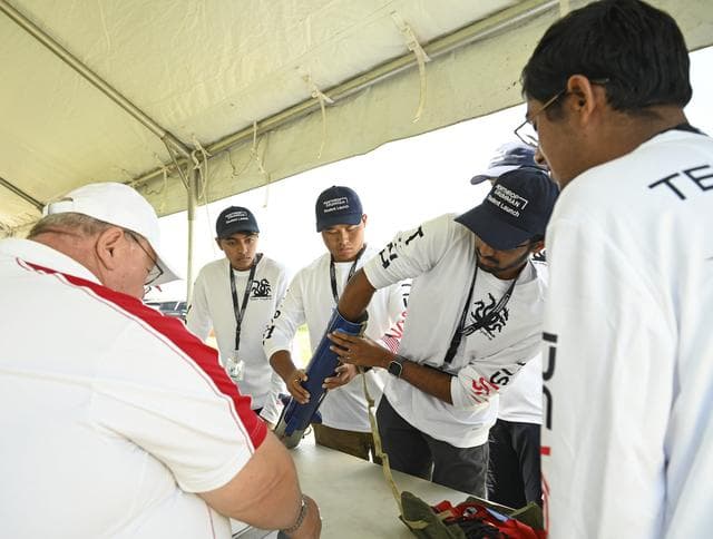 NASA image: Student Rockets Return to Alabama Sky