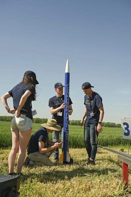 NASA image: Student Rockets Return to Alabama Sky