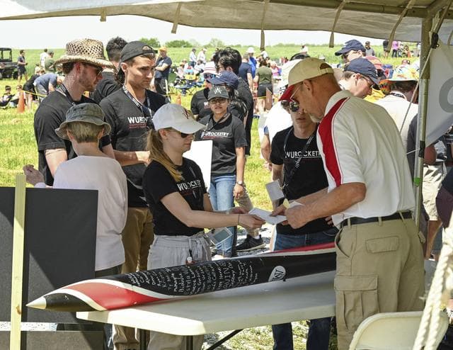 NASA image: Student Rockets Return to Alabama Sky