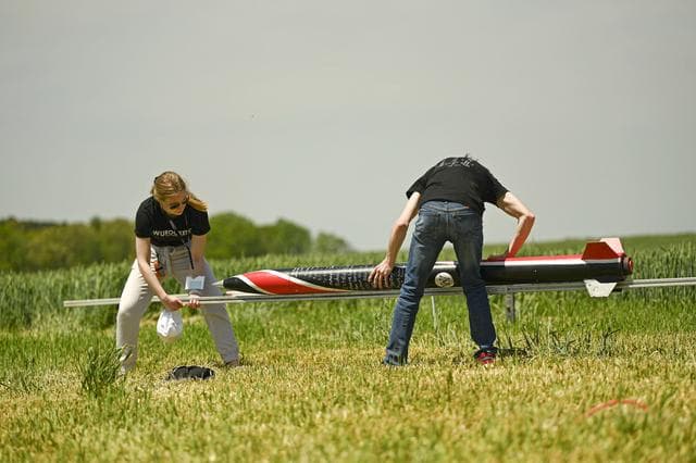 NASA image: Student Rockets Return to Alabama Sky