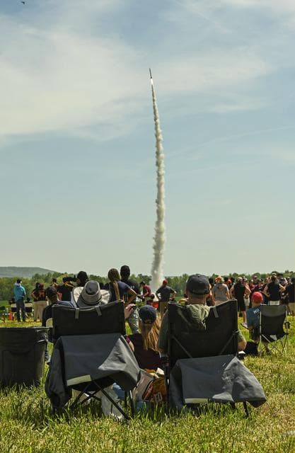 NASA image: Student Rockets Return to Alabama Sky