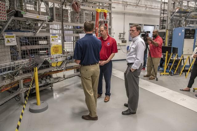 NASA image: NASA Administrator Jim Bridenstine visits Marshall Space Flight 
