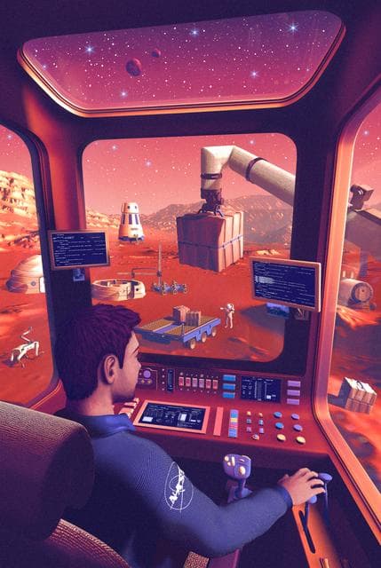 NASA image: Moon to Mars Operations