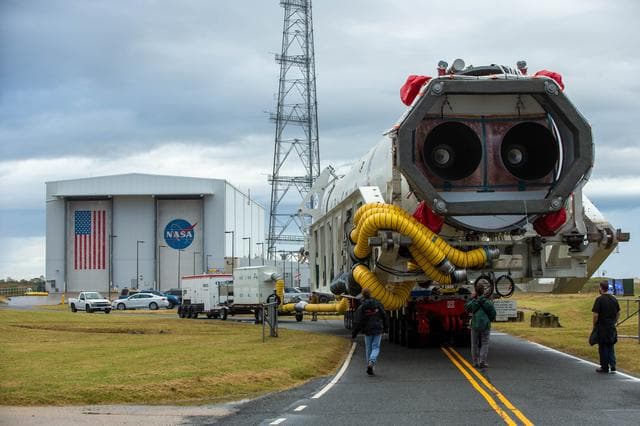 NASA image: NG14 Antares