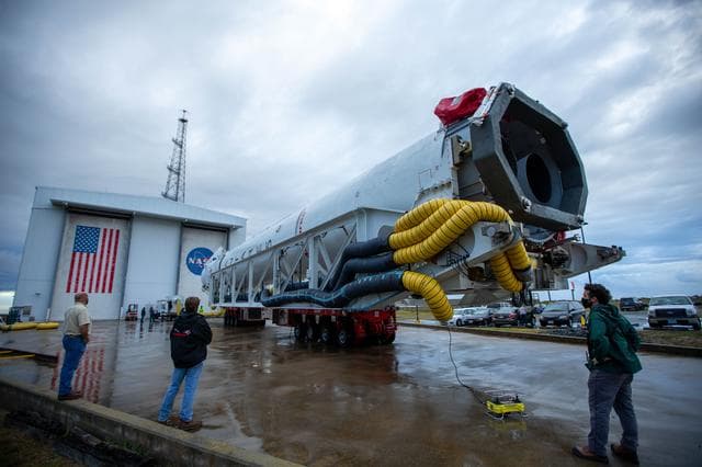 NASA image: NG14 Antares