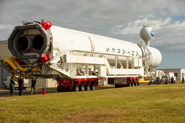 NASA image: NG14 Antares