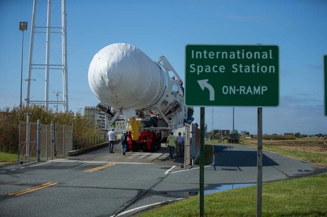 NASA image: NG14 Antares