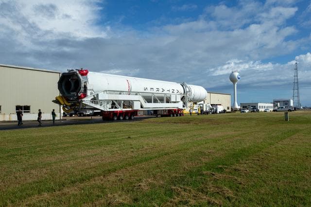 NASA image: NG14 Antares