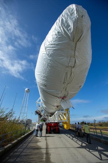 NASA image: NG14 Antares