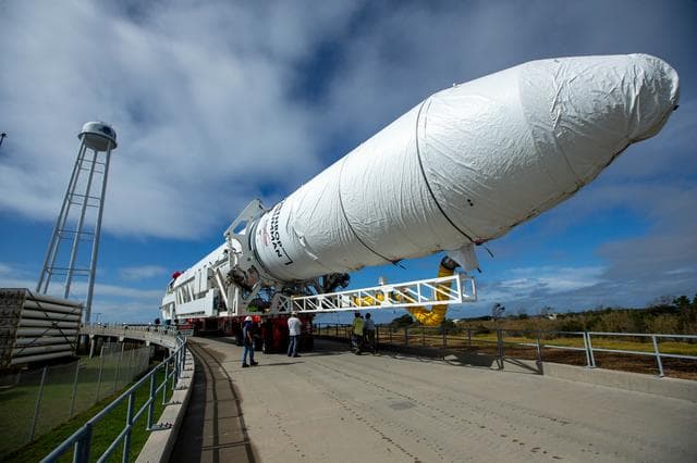 NASA image: NG14 Antares
