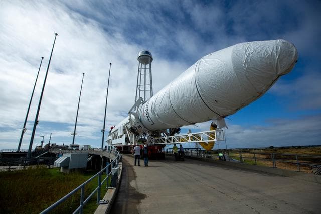 NASA image: NG14 Antares