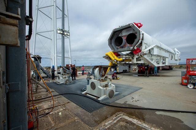 NASA image: NG14 Antares