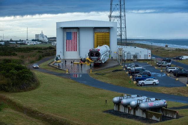 NASA image: NG14 Antares