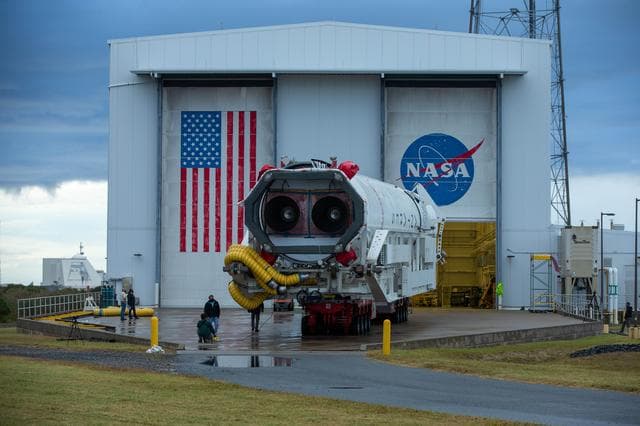 NASA image: NG14 Antares