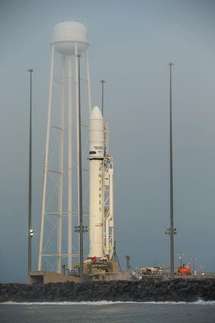 NASA image: NG14VEHICLEUPonPADpb9