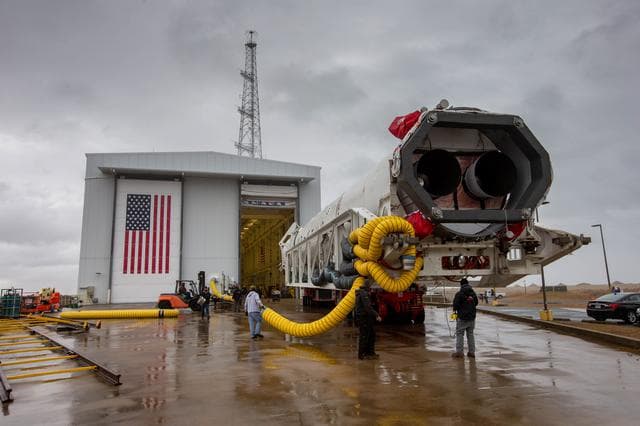NASA image: NG15Rolloutpb1