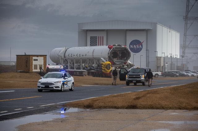 NASA image: NG15Rolloutpb3