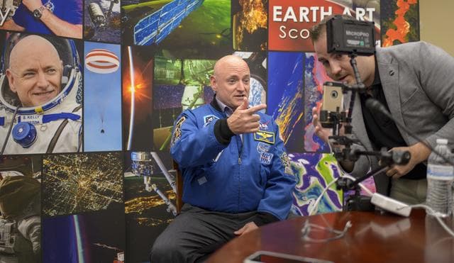 NASA image: Scott Kelly Post-Flight Visit to Washington