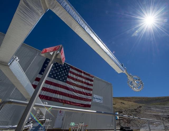 NASA image: Booster Test for Space Launch System Rocket