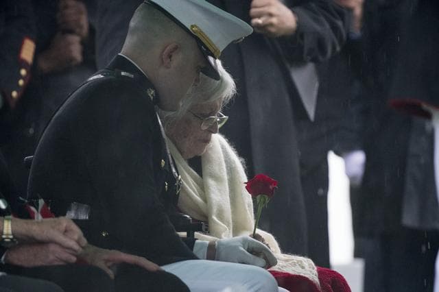 NASA image: John Glenn Interment