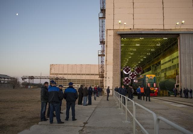 NASA image: Expedition 51 Rollout