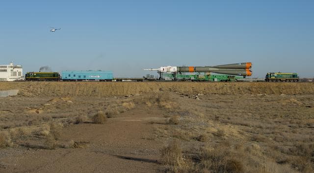 NASA image: Expedition 51 Rollout