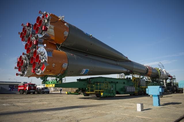 NASA image: Expedition 51 Rollout