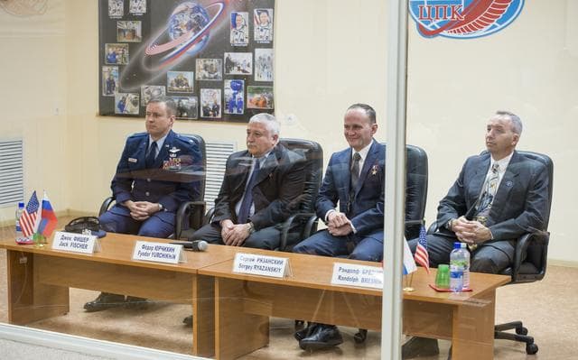 NASA image: Expedition 51 State Commission Meeting