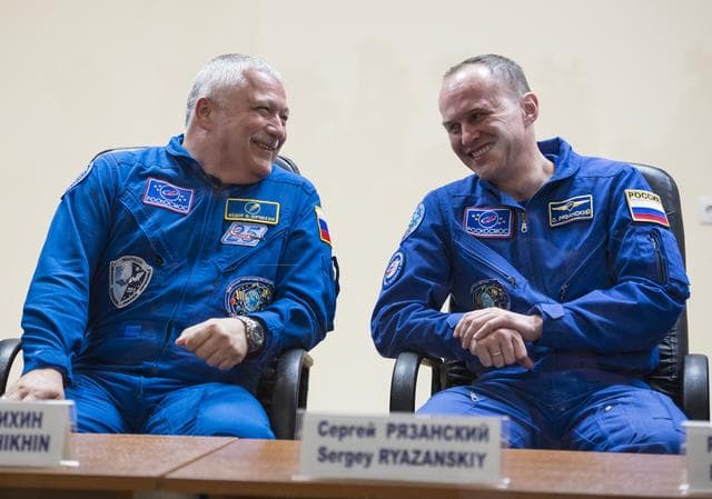 NASA image: Expedition 51 Press Conference