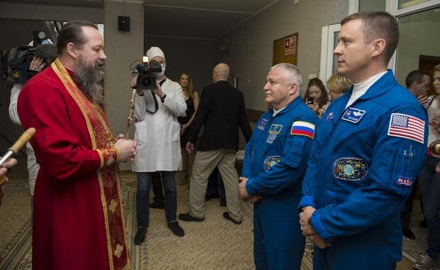 NASA image: Expedition 51 Blessing