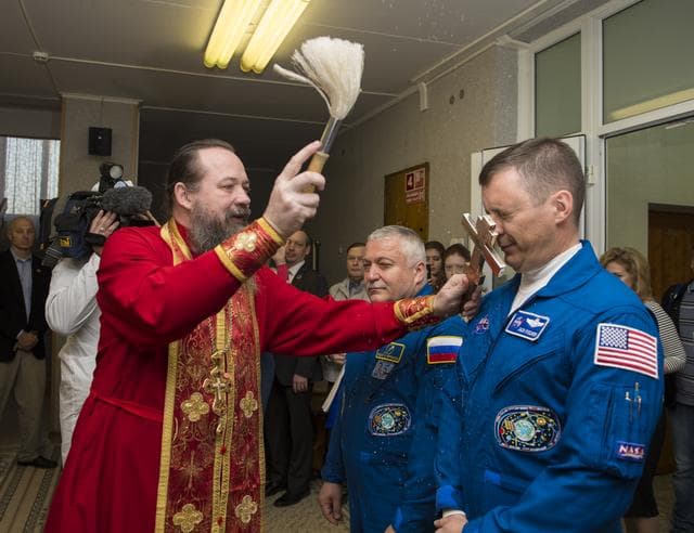 NASA image: Expedition 51 Blessing